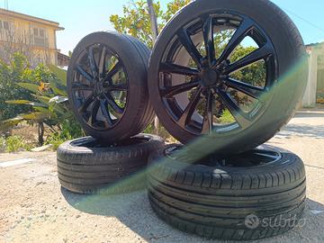 Ruote con cerchioni MAK WOLF 17" glossy black WV