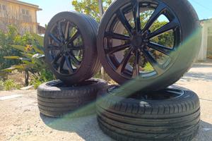 Ruote con cerchioni MAK WOLF 17" glossy black WV