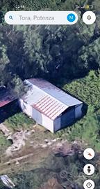 Capannone con terreno uso deposito mezzi