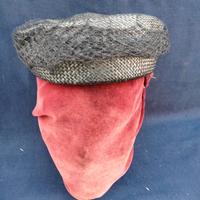 cappellino vintage da donna con veletta 