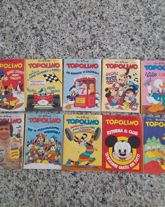 Lotto fumetti Topolino da 1311 a 1320