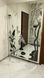 Specchio serigrafato