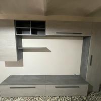 Parete attrezzata salotto