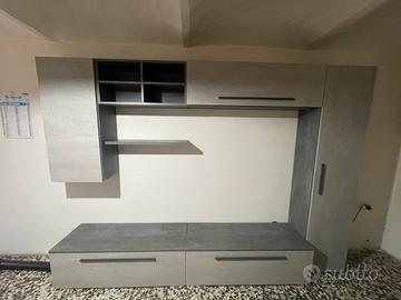 Parete attrezzata salotto