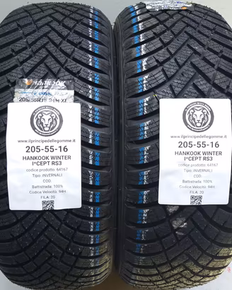 2 GOMME 205 55 16 HANKOOK A64167
