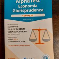 AlphaTest Economia Giurisprudenza Tolc-E Quiz, Man