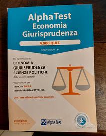 AlphaTest Economia Giurisprudenza Tolc-E Quiz, Man