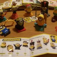 Minions serie completa sorpresine kinder anno 2015