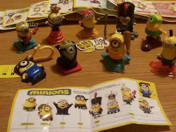 Minions serie completa sorpresine kinder anno 2015