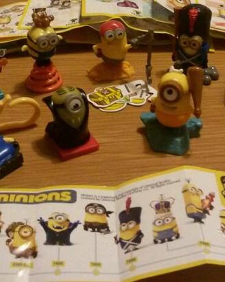Minions serie completa sorpresine kinder anno 2015