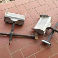 Staffe fermo per rimorchio