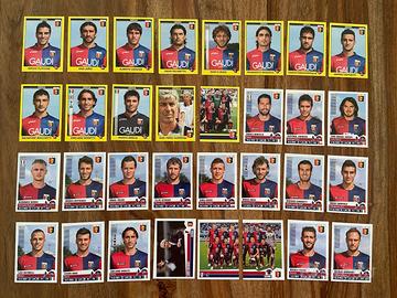 Lotto 122 figurine calciatori panini Genoa Varie