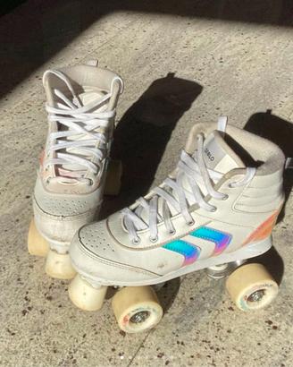 Pattini Roller USATI a 4 ruote per bimba - come nu