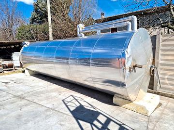 cisterna coibentata inox usata da 20000 litri