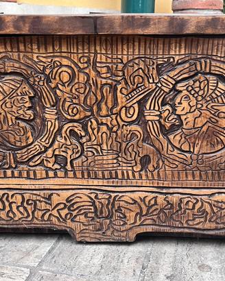 Baule in legno massello