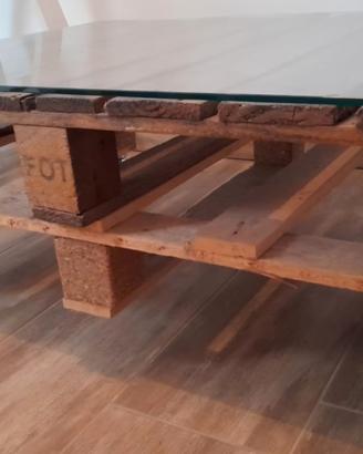 Tavolino pallet stile industrial