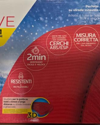 Calze da Neve Omologate EN 16662-1 Taglia M