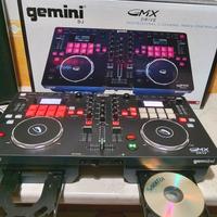 consolle dj Gemini GMX Drive CD USB controller New