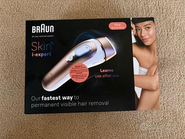 BRAUN epilatore luce pulsata Skin I-expert NUOVO