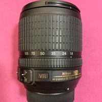 Obiettivo nikon 18-105 F3.5-5.6