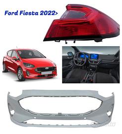 FORD FIESTA paraurti parafango ossatura assetto 22