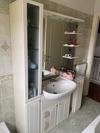 Mobile bagno con faretti