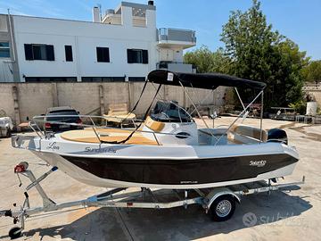 Barca Sundek 19s Walk around Salento Marine