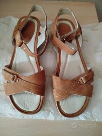 Sandali vera pelle Bata linea Flex tg.40
