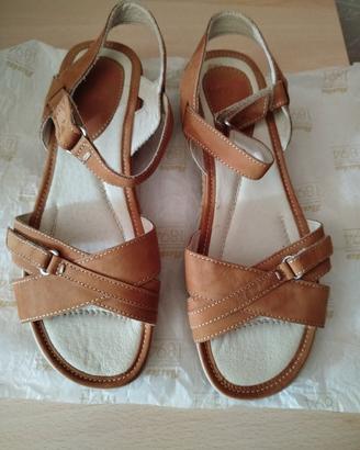 Sandali vera pelle Bata linea Flex tg.40
