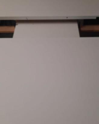 Tavolo Cucina Bianco Allungabile Legno Laccato