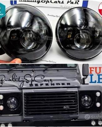 Coppia Fari LED 7" Land Rover DEFENDER H4 6500K