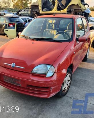 Fiat seicento 600 187 1.1 54cv 98-10 ricambi-