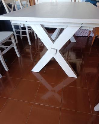 tavolo STOSA con 6 sedie come nuovo