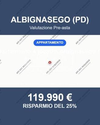 Immobile in asta di 108 m² con box auto a Albignas