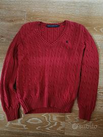 maglione 100% cotone Ralph Lauren T M donna