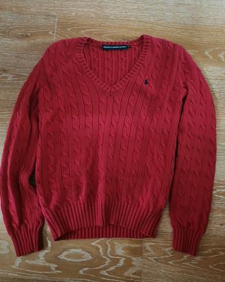 maglione 100% cotone Ralph Lauren T M donna