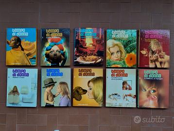 TEMPO DI DONNA completa Fabbri 1971 10 vol vintage