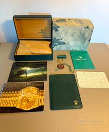 Set Submariner Rolex ITA 1992 raro e vintage