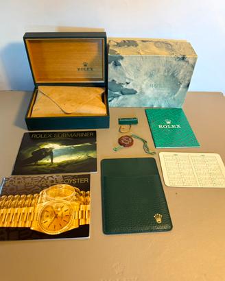 Set Submariner Rolex ITA 1992 raro e vintage