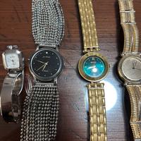 Set 4 orologi vintage non funzionanti