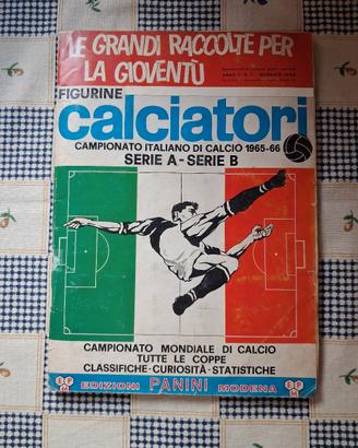 album figurine panini 1965,66 completo