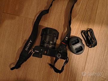 Sony a6000 18-55mm + Borsa Manfrotto