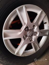 Cerchi + gomme originali audi 