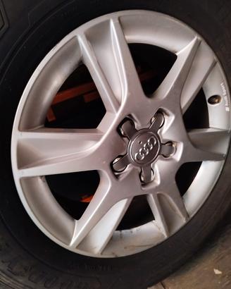 Cerchi + gomme originali audi 