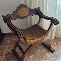 Sedia Savonarola anni 70