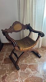 Sedia Savonarola anni 70