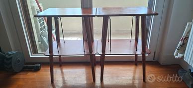 Coppia Tavolini / Comodini Mid-Century modern