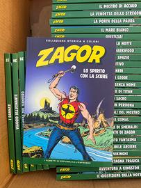 Fumetti Zagor in blocco