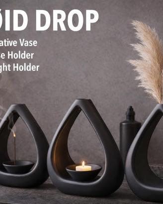 Vaso stampato in 3D, colore e dim personalizzabili