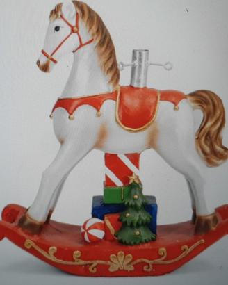 Base  albero  natale Cavalluccio a dondolo